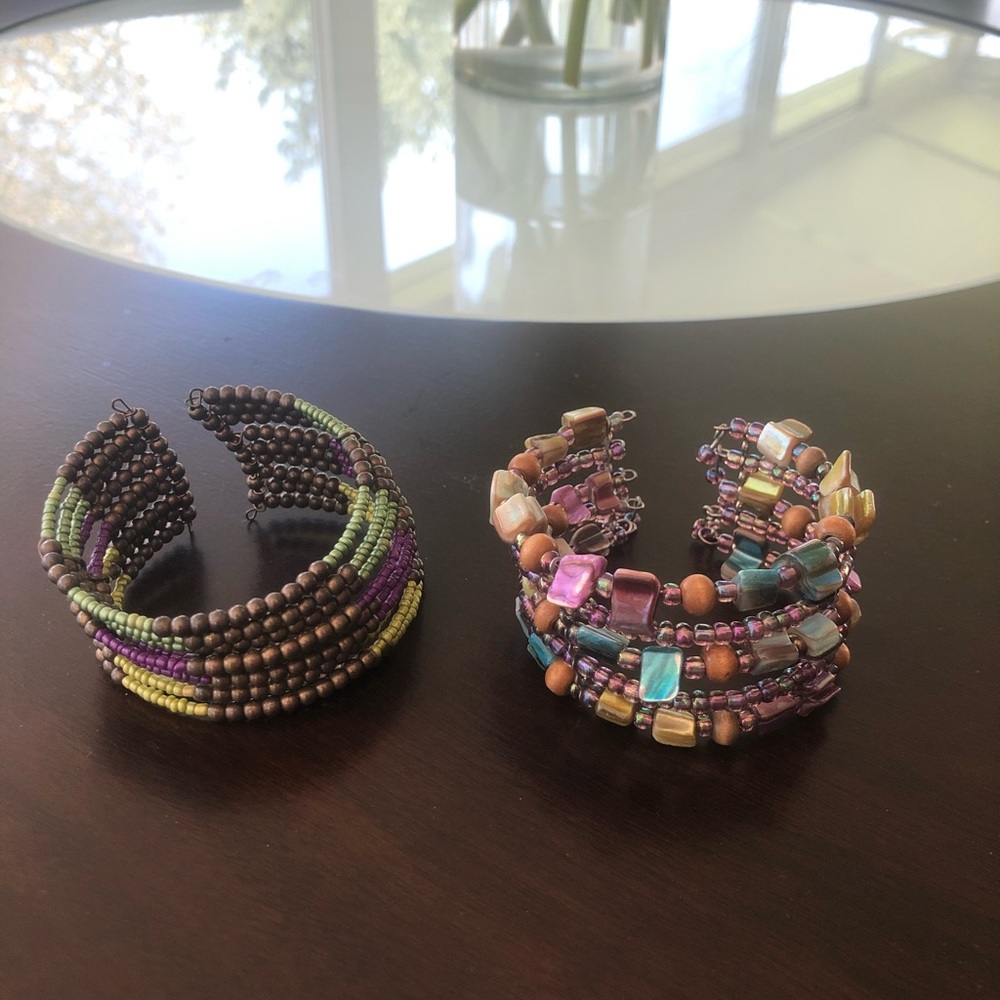 Beaded Cuff Bracelets